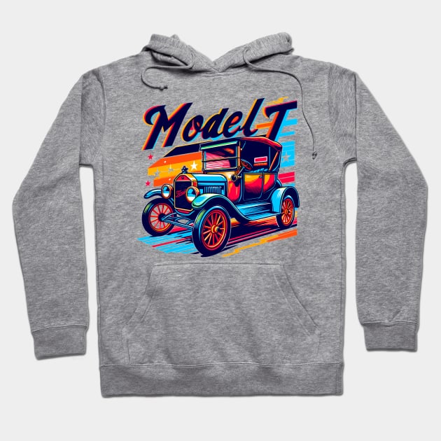 Ford Model T Hoodie by Vehicles-Art